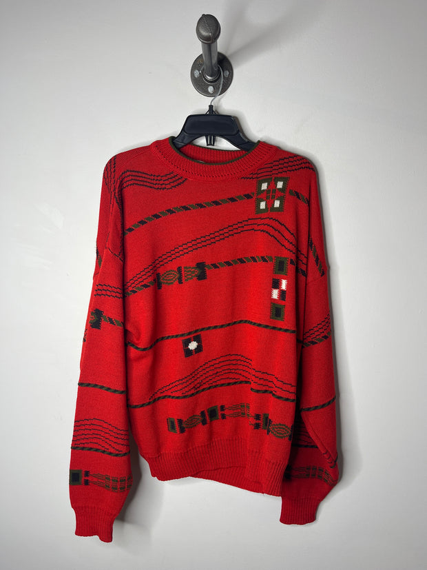 London Fog Red Sweater