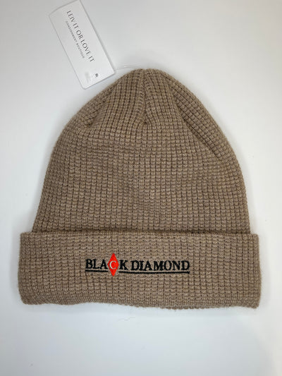 Black Diamond Beige Knit Toque