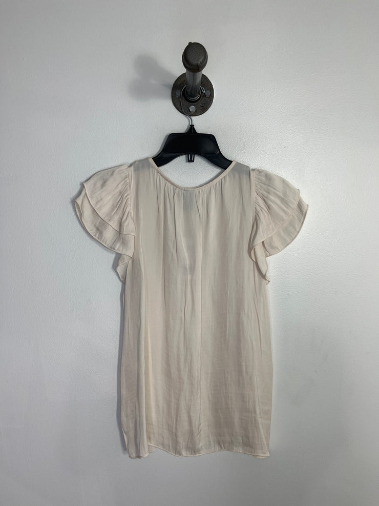 Joie Crm Button Up Blouse