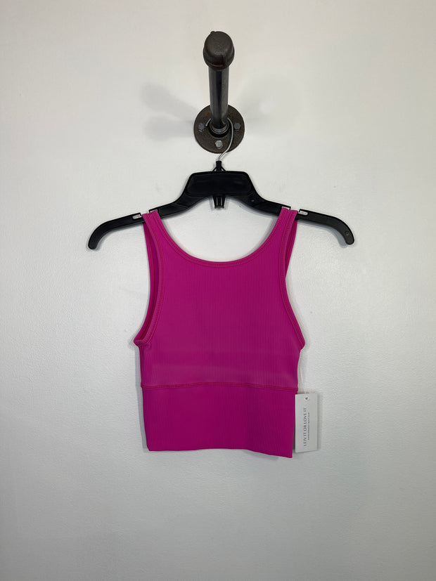 Lululemon Pink Ribbed Tank