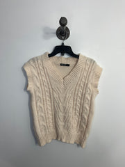 Nasty Gal Cream Sweater Vest