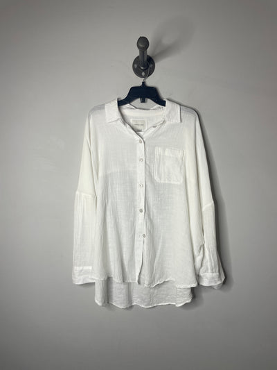 AE Oversized White Blouse