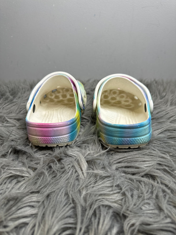 Chaussures à enfiler Crocs Rainbow