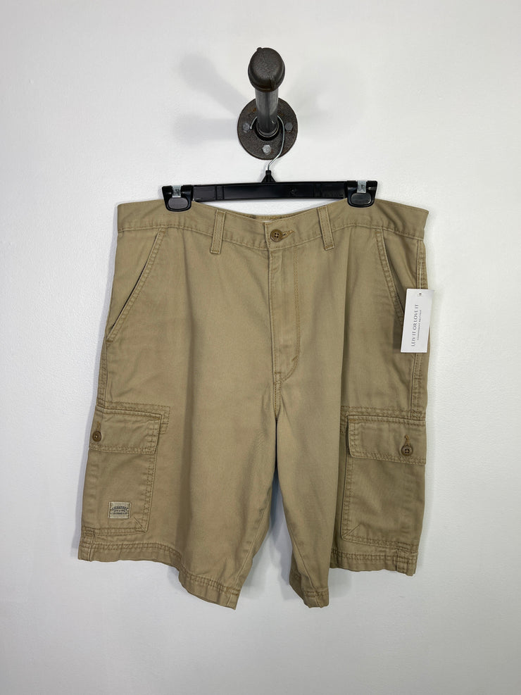 Levi's Beige Cargo Shorts