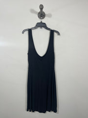 L Space Black Ribbed Dress