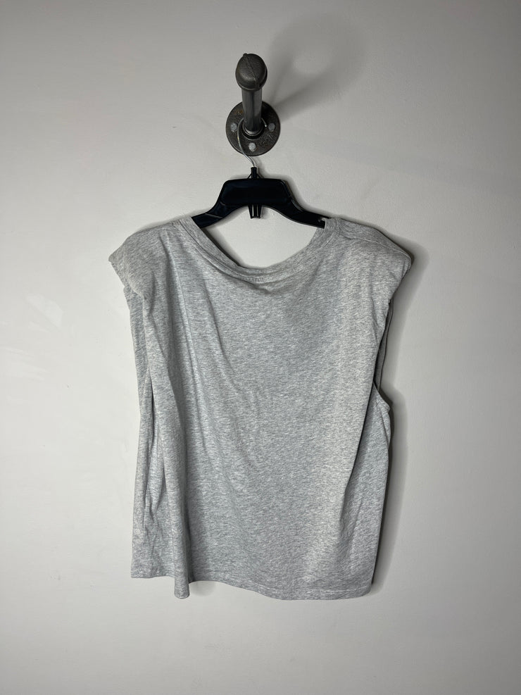 Babaton Grey SlvLess Top