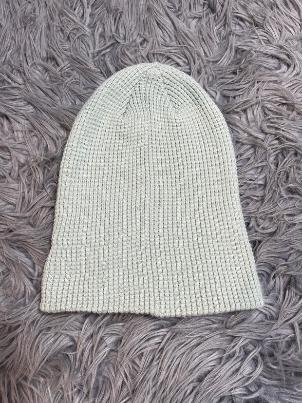 Harlow Green Waffle Toque