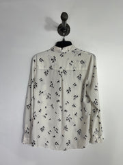 RW & CO Wht Pattern Button Up