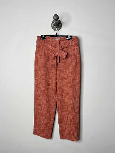 Wilfred Org/Pnk Straight Pants