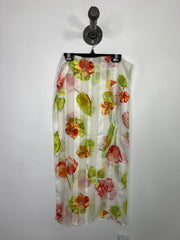 No Brand White Floral Scarf
