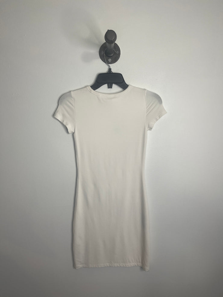 Robe T-shirt blanche Wilfred