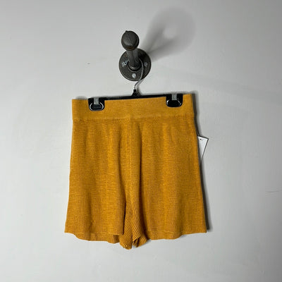 FP Beach Orange Knit Shorts