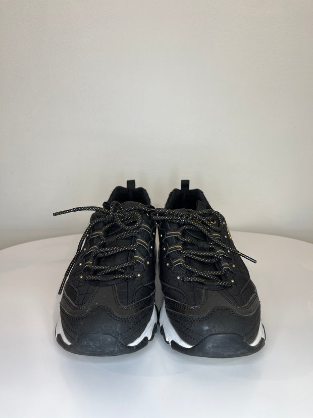 Sketchers Blk D'lites Sneakers