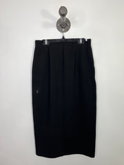 Kit & Ace Black Midi Skirt