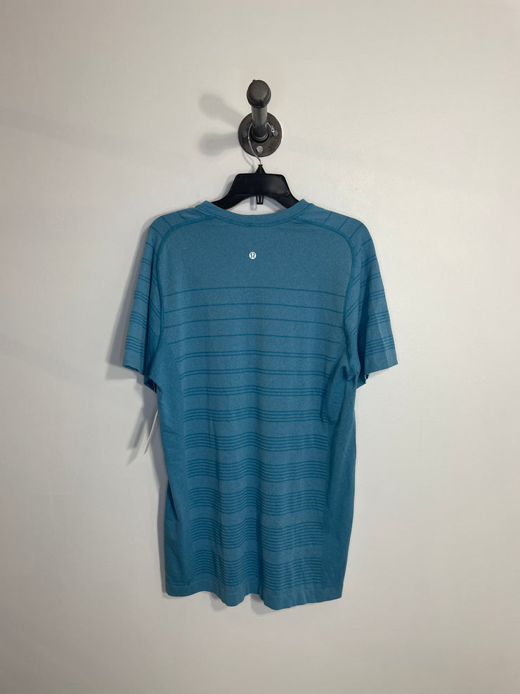 T-shirt bleu Lululemon