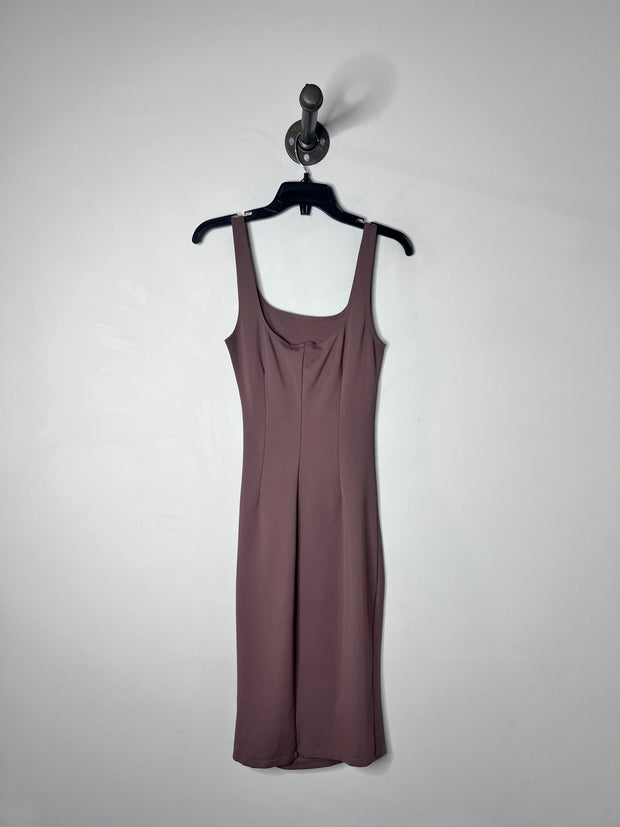 Dynamite Mauve Cinched Dress