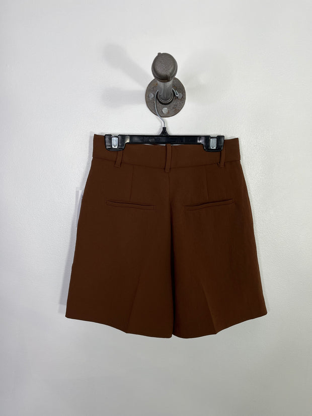 Wilfred Brn High Waist Shorts