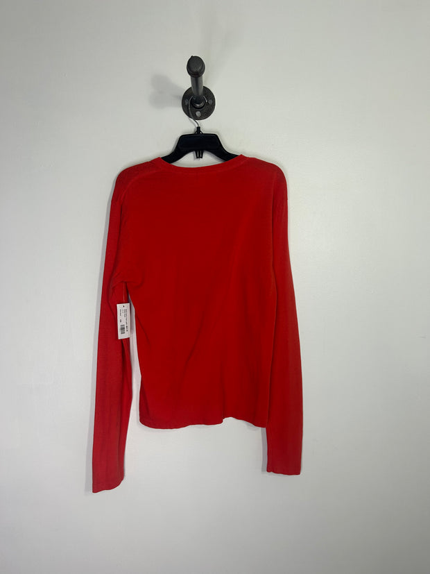 Denim Forum Coral LngSlv Top