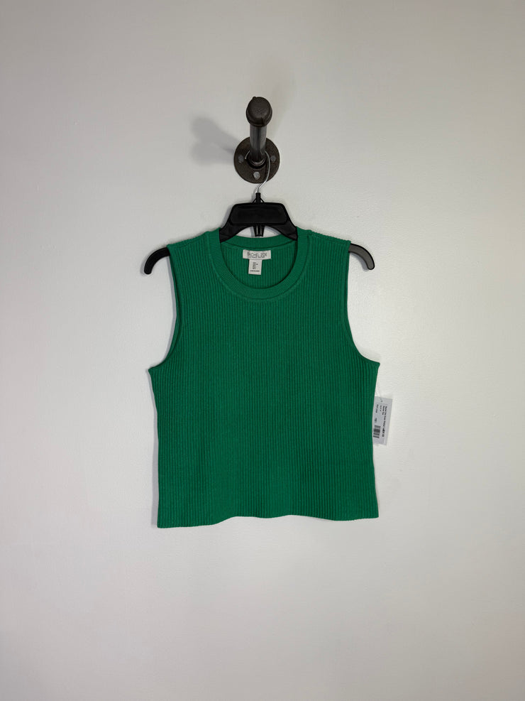 Rachel Zoe Green Ribbed Tank
