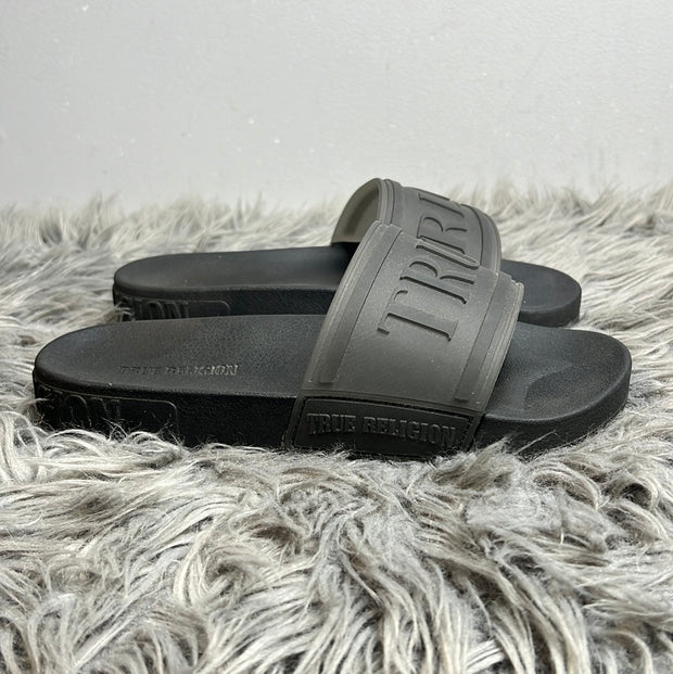 True Religion Black Slides