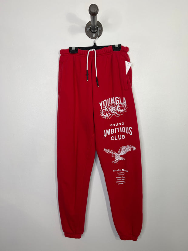 YoungLA Red Sweatpants