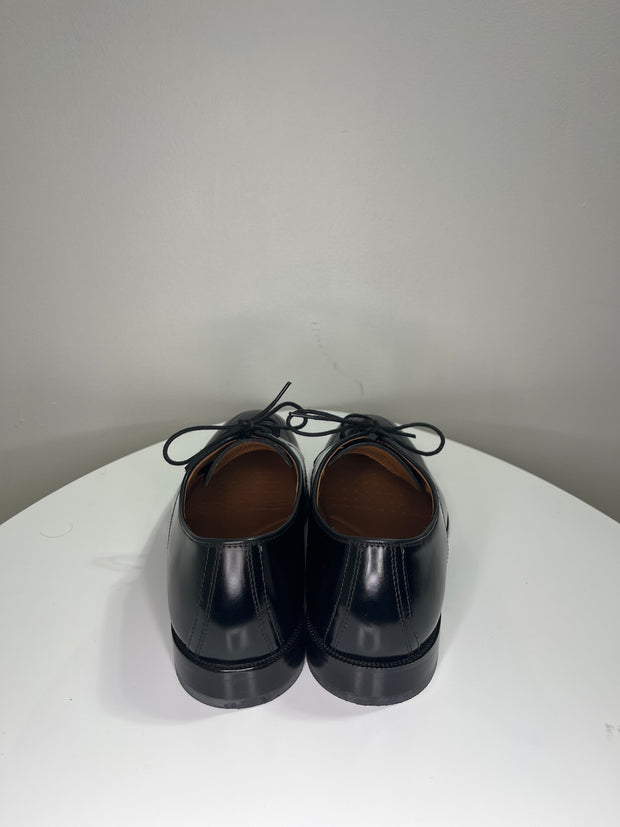 J&M Blk Leather Dress Shoes