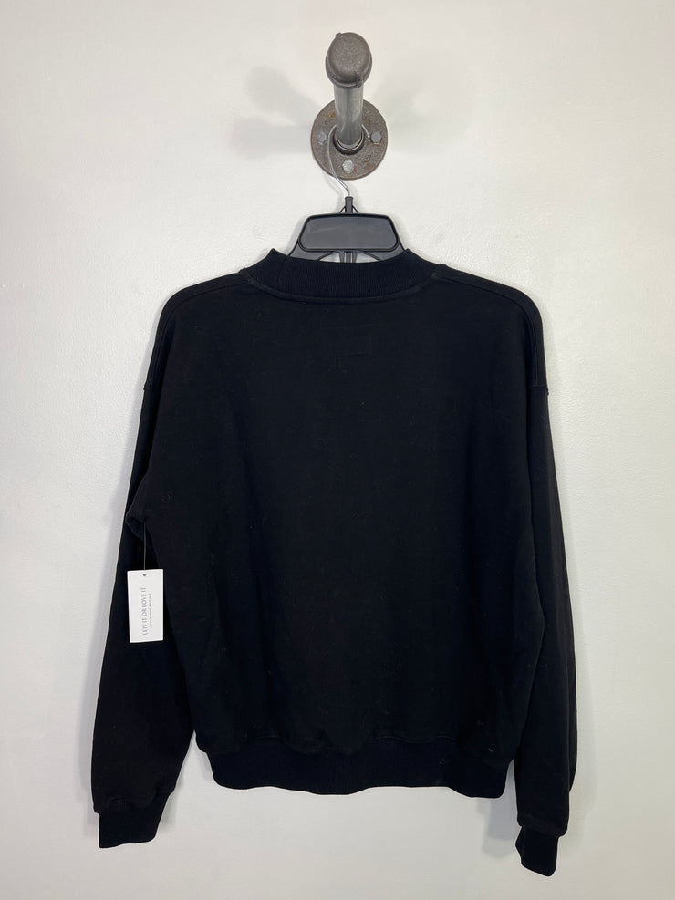 Ell And Emm Blk/Crm Crewneck