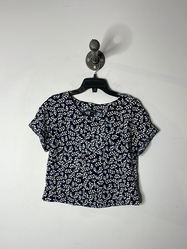 Camiseta floral azul de RW&amp;CO