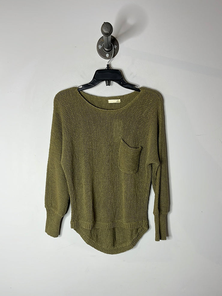 Sitka Green Knit Sweater