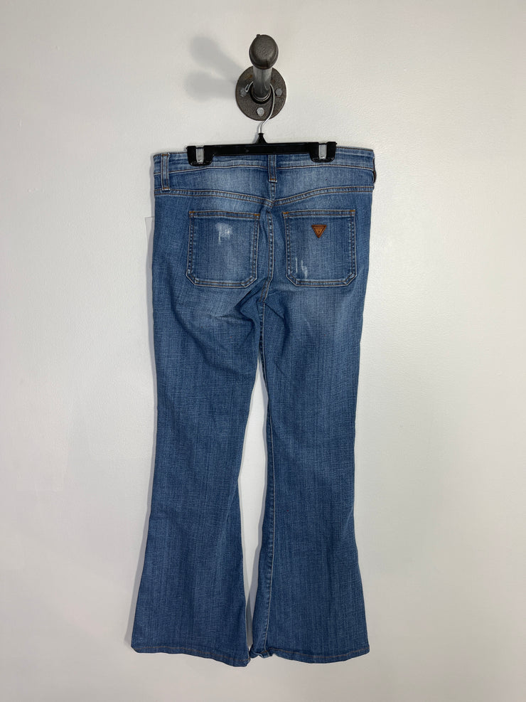 Guess Distressed Bootcut Jeans