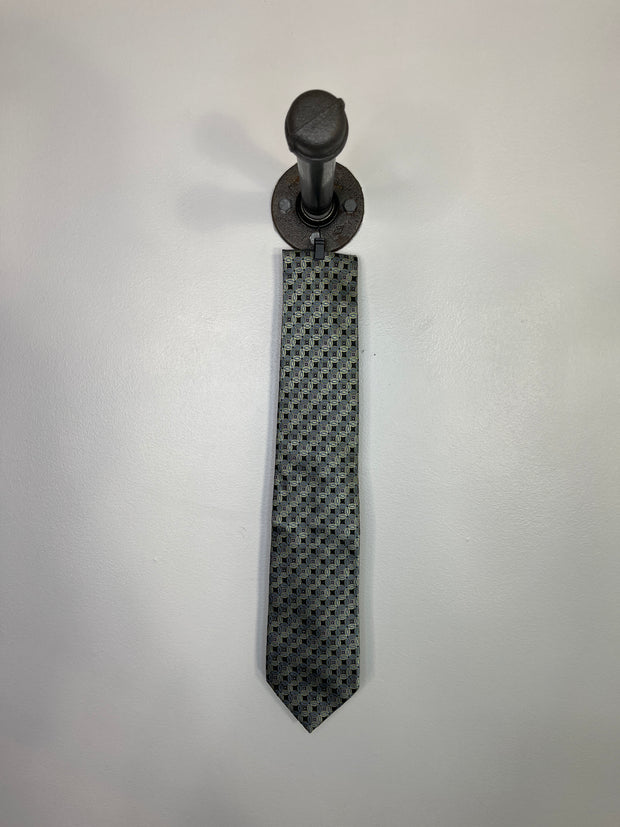 Pronto Uomo Bl/Grn Pattern Tie