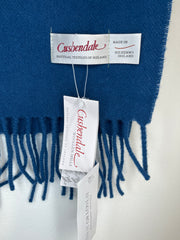 Cusbendale Blue Wool Scarf
