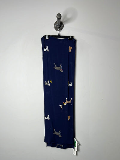 Joules Navy Dog Scarf