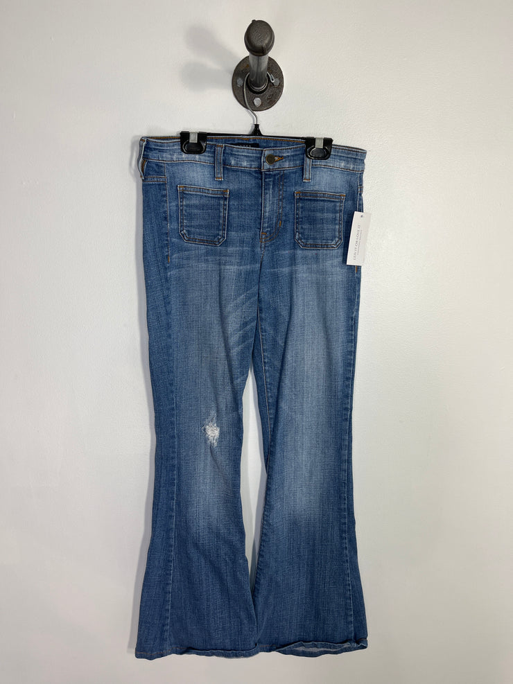 Guess Distressed Bootcut Jeans