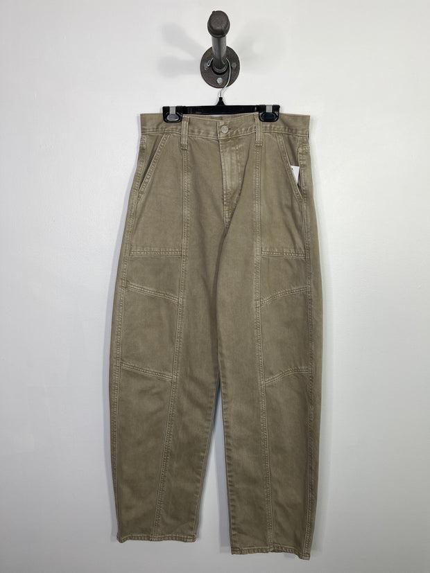 Gap Green Barrel Jeans