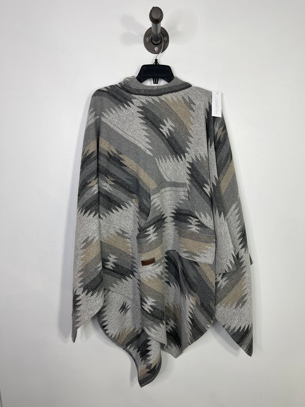 Modest Maverick Grey Poncho