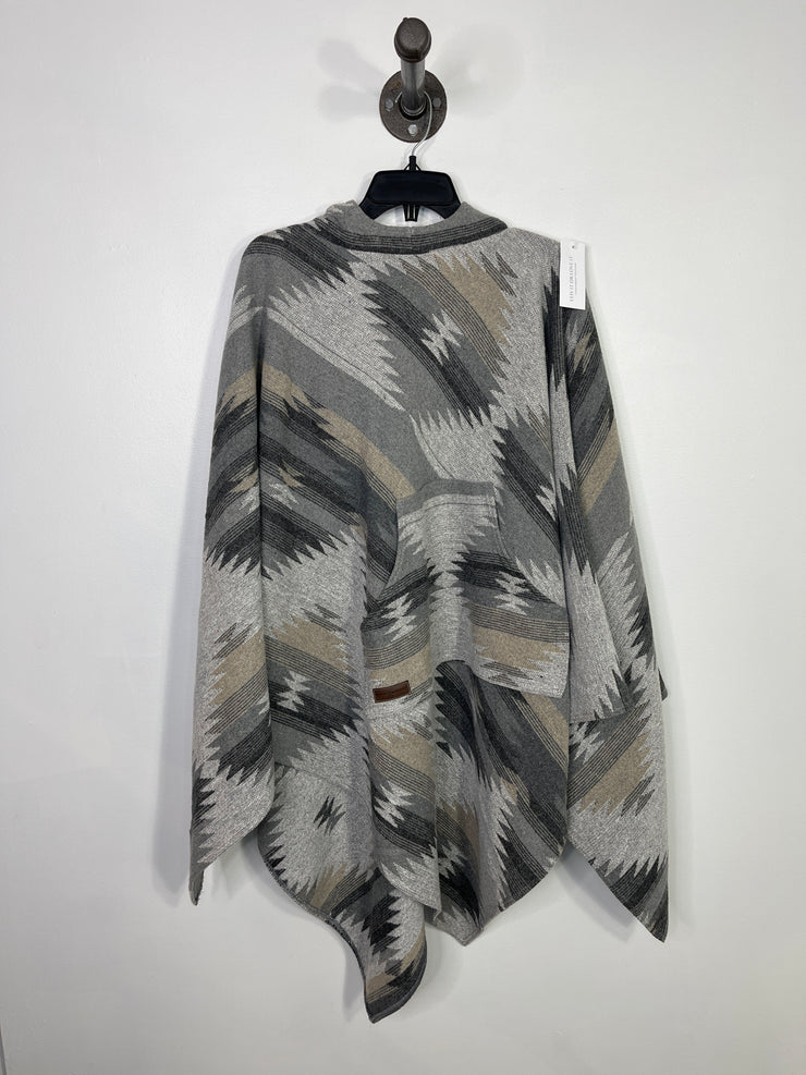 Modest Maverick Grey Poncho