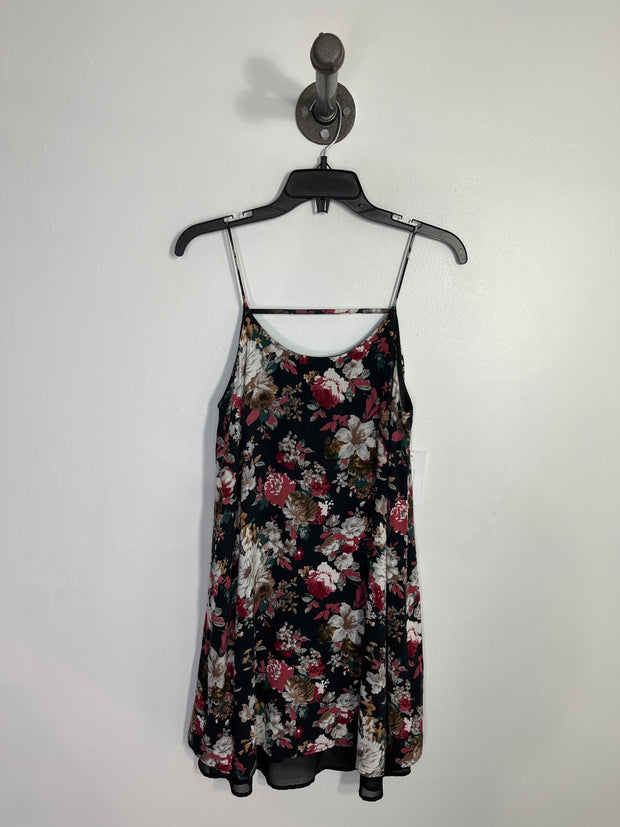 She + Sky Black Floral Dress