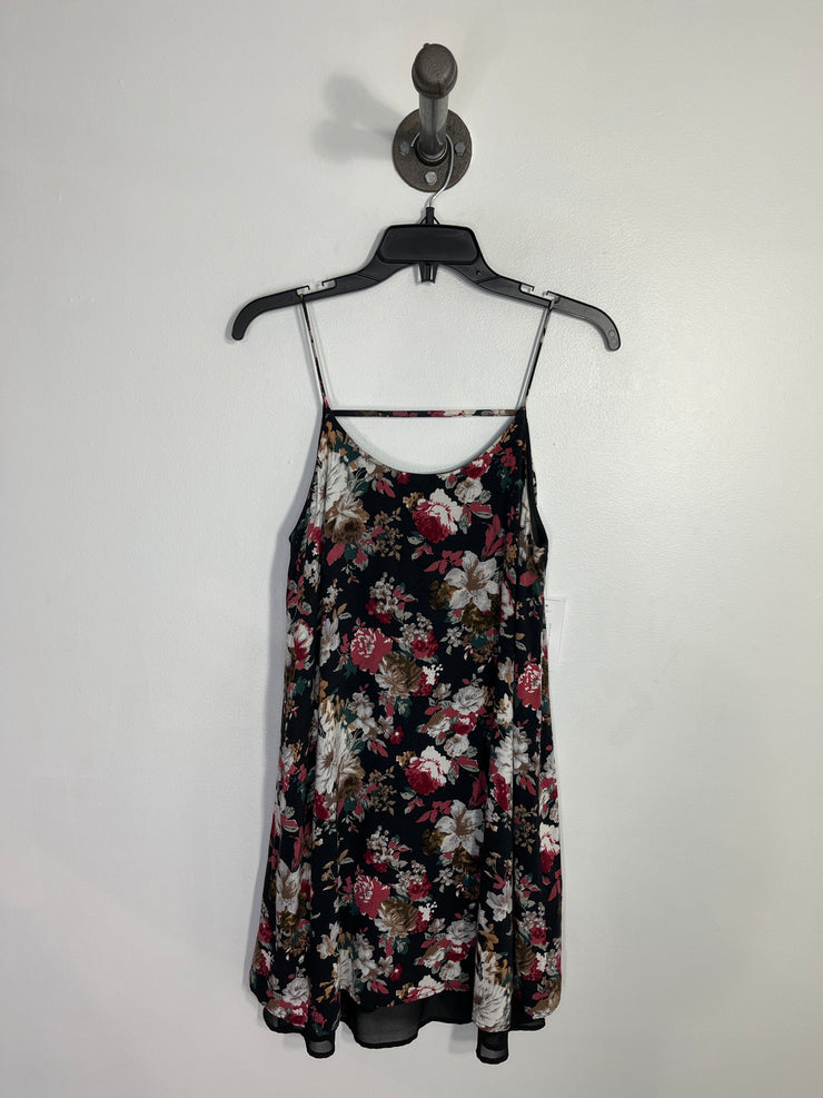 She + Sky Black Floral Dress