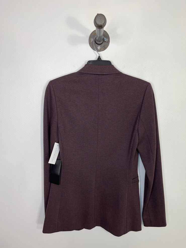 RW & CO Plum Button Blazer