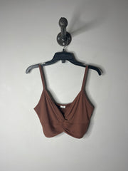 Wilfred Brown Crop Tank