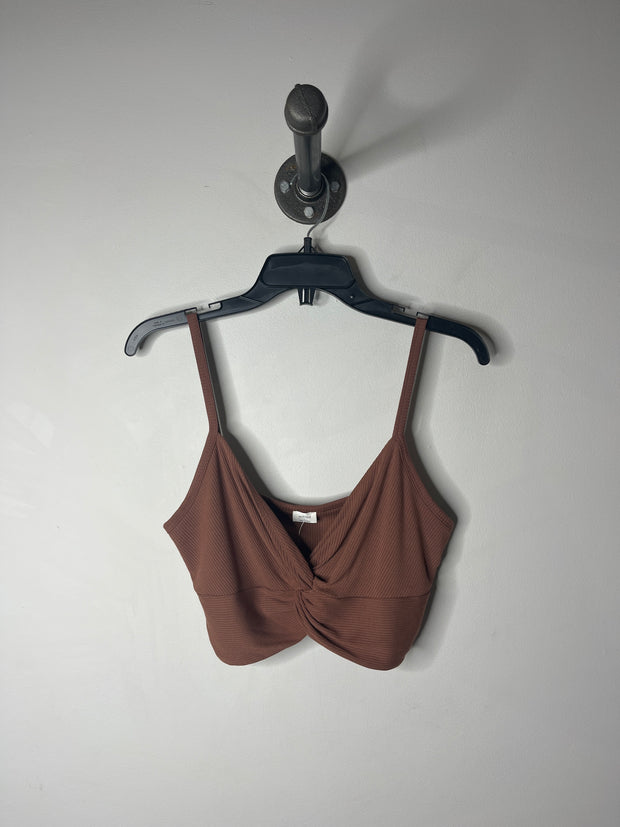 Wilfred Brown Crop Tank