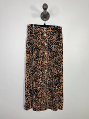 Wilfred Leopard Print Skirt