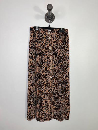 Wilfred Leopard Print Skirt