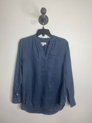 Blusa de lino azul Lsv de Gap