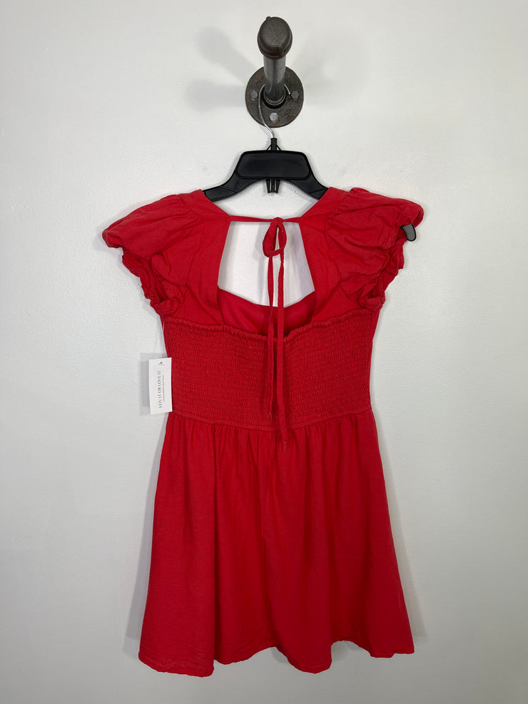 Jessica Sim. Coral Mini Dress