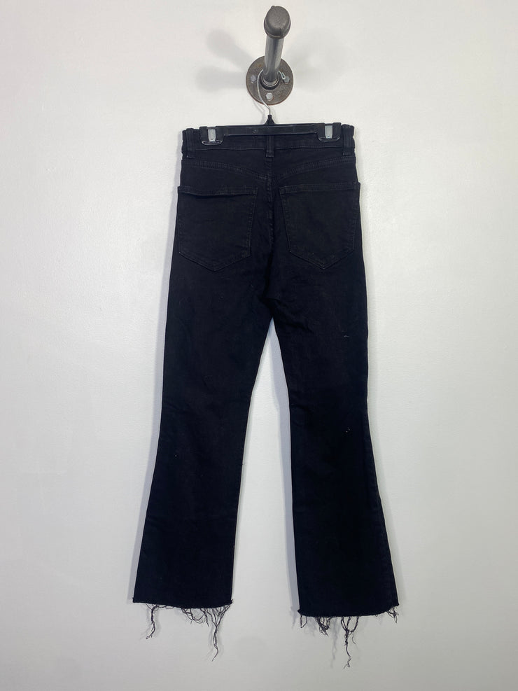 Zara Black Highrise Jeans