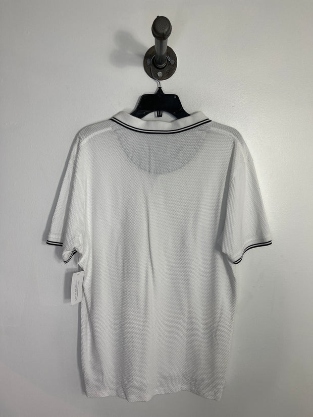Zara White Polo T-Shirt
