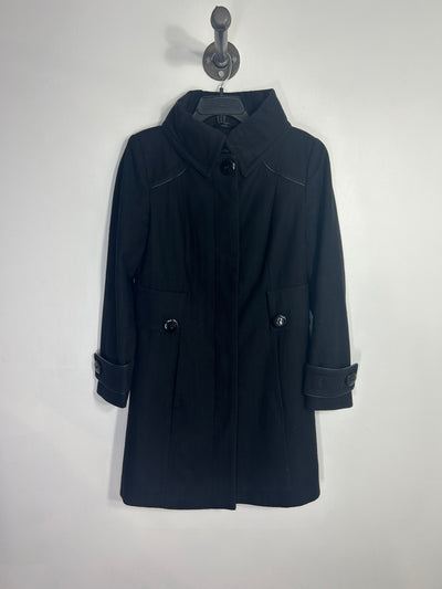 Majora Black Trench Coat
