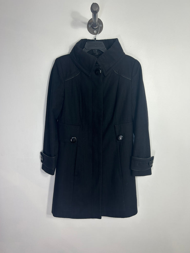 Majora Black Trench Coat